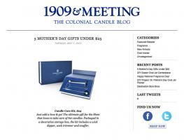 1909 and Meeting Blog